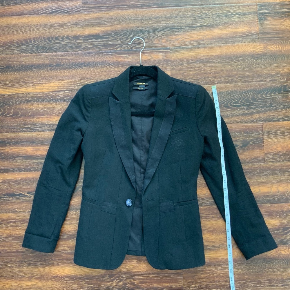 Diesel XXS black blazer